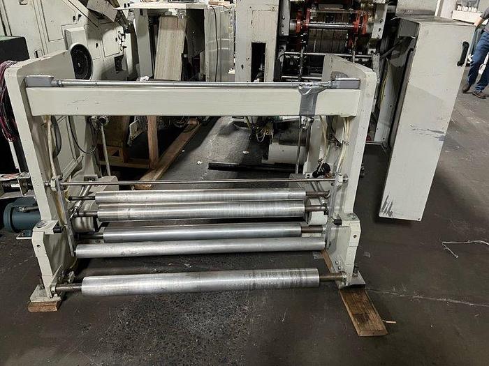 Used WEBER #7XF SOS PAPER BAG MACHINE WITH 4 COLOR INLINE PRINTER