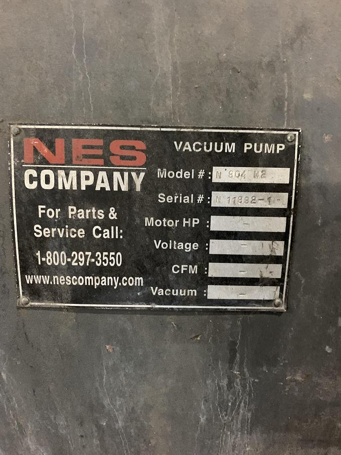 Used NES 904 M2 VACUUM PUMP (NASH 904M)