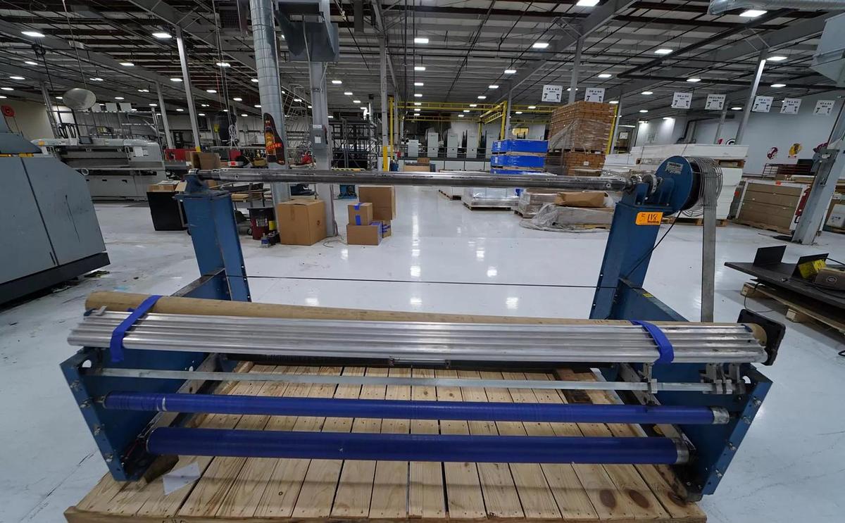 Used 84" HEAVY DUTY ROSENTHAL SHEETER MODEL HXBZ5AAACPLC