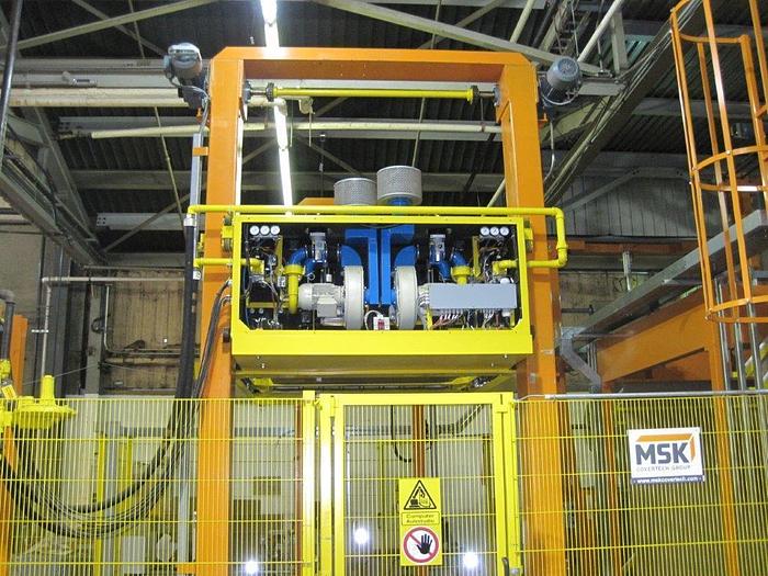 Used MSK PALLET WRAPPING LINE