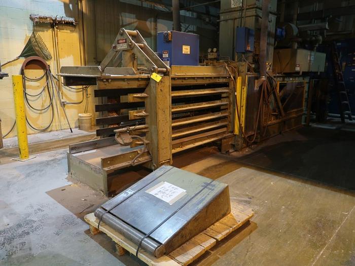 Used 30 HP AMERICAN AUTO TIE BALER MODEL 12847LS