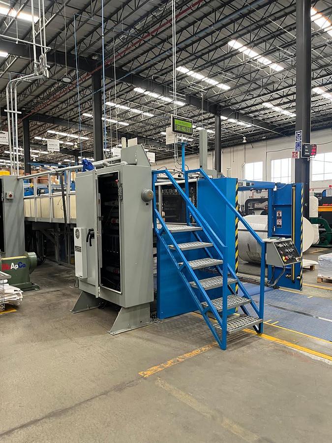 Used 65" WIDE BW MARQUIP SHEET WIZARD DUAL ROTARY SHEETER