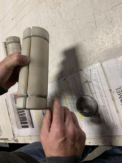 Used 96" ROSENTHAL SHEETER WITH SCORE SLITTING AND STACKER/FOLDING BAR - ALLEN BRADLEY CONTROLS PENDING JA Sold