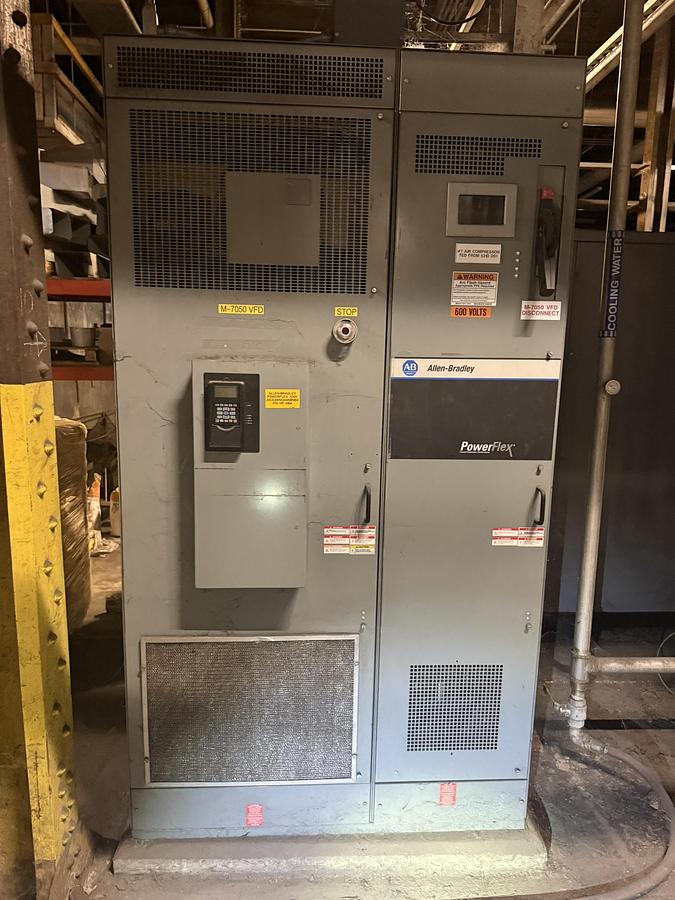 Used ATLAS COPCO GA160W VFD AIR COMPRESSOR