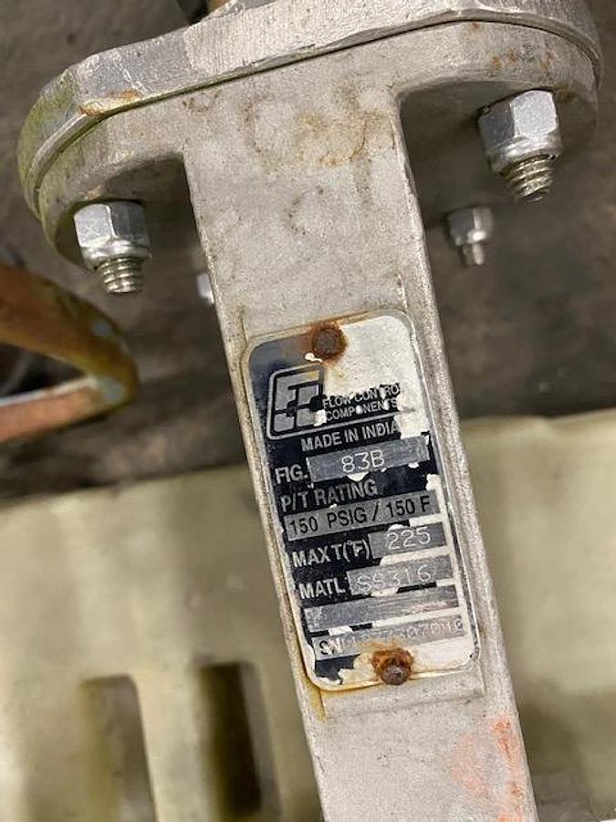 Used MANUAL 6" STAINLESS STEEL SLIDE GATE VALVES LOT OF (8) DEZURIK, VELAN, EC