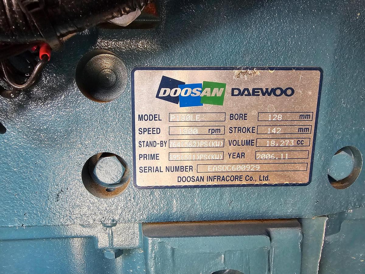 Used 500 KW GENERAC POWER SYSTEMS, INC BACK UP DIESEL GENERATOR