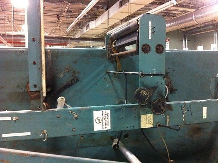 Used 26" WIDE MARTIN ROLL SPLICER 50" DIAMETER ROLLS