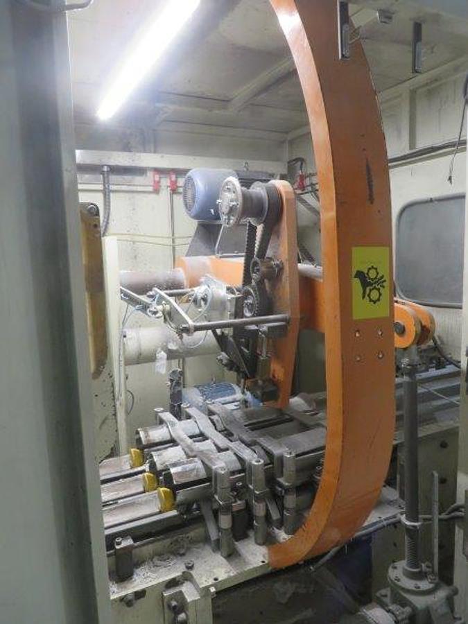 Used 2010 BAOSUO ULTRA COMPACT 102" KITCHEN TOWEL REWINDING LINE WITH LOG SAW AND PACKAGING