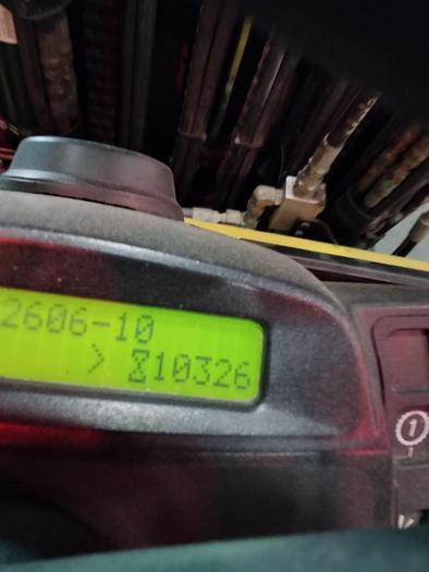 Used 12,000 POUND HYSTER S120FTPRS FORKLIFT WITH PAPER ROLL CLAMP MFG. 2018 - OH HOLD