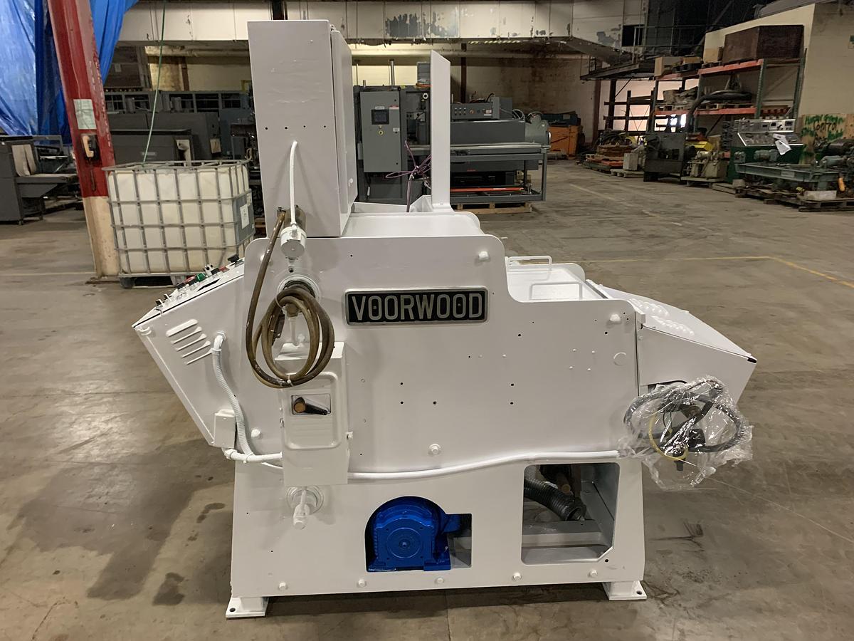 Used VOORWOOD MODEL 30-24/ 24R 30"  HIGH SPEED SLITTER WITH TRIM BLOWER