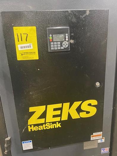 Used ZEKS HEATSINK COMPRESSED AIR DRYER MODEL 2400HSGA40G000