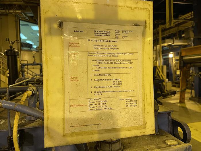 Used MOBIL HYDRAULIC OIL GEAR