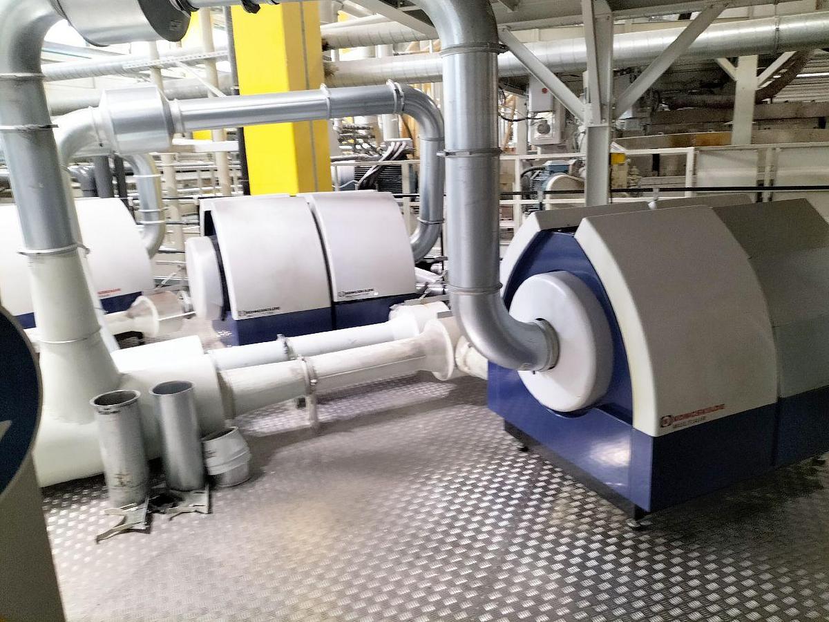 Used 98.4"/2500mm WIDE SML MODEL CAST COEX 5 5 LAYER CAST FILM EXTRUSION LINE