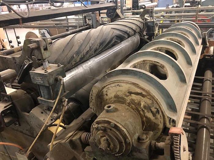 Used 64" CLARK AIKEN FIXED BED SHEETER