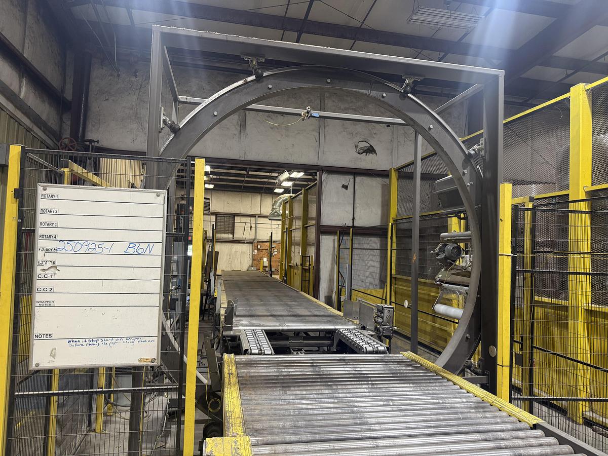 Used ORION FAOR90 / FA ORBITAL RING WRAPPER WITH STRAPPER COMPLETE SYSTEM