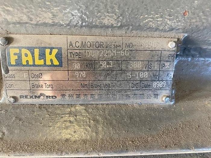 Used REXNORD  DVP225M-6G 30 KW AC MOTOR