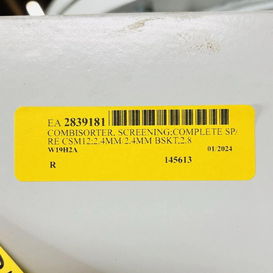 Used VOITH MODEL CSM12 COMBISORTER MANUFACTURED 2023 (NEVER USED)