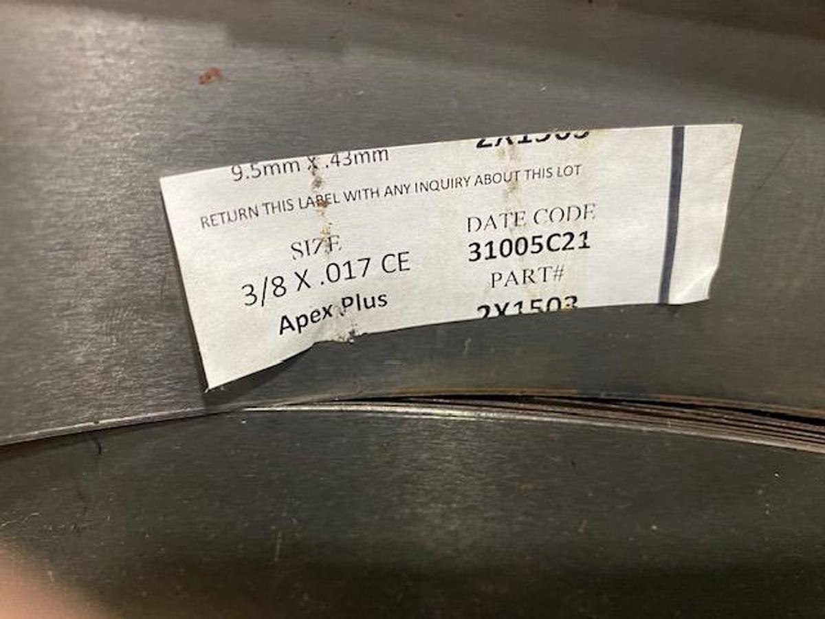 SIGNODE 3/8" X .017" APEX CE RW PW BROWN