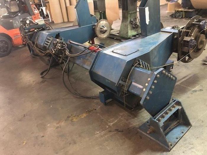 Used 60" WIDE POWELL UNWIND STAND 72" DIAMETER - PENDING LS