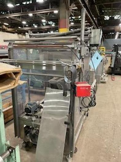 Used POLYPACK # CFH-16-24-32 VL SS HORIZONTAL HIGH SPEED CONTINUOUS MOTION SHRINK WRAPPER/SHRINK TUNNEL.