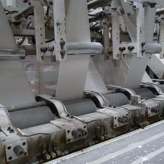 Used BRETTING 12" - 17" VARI SIZE NAPKIN FOLDER / REBUILT 2013