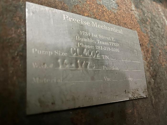 Used NASH CL4002 VACUUM PUMP