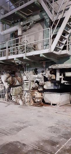 Used 122" (3120mm) TRIM CRESCENT FORMER TISSUE MACHINE