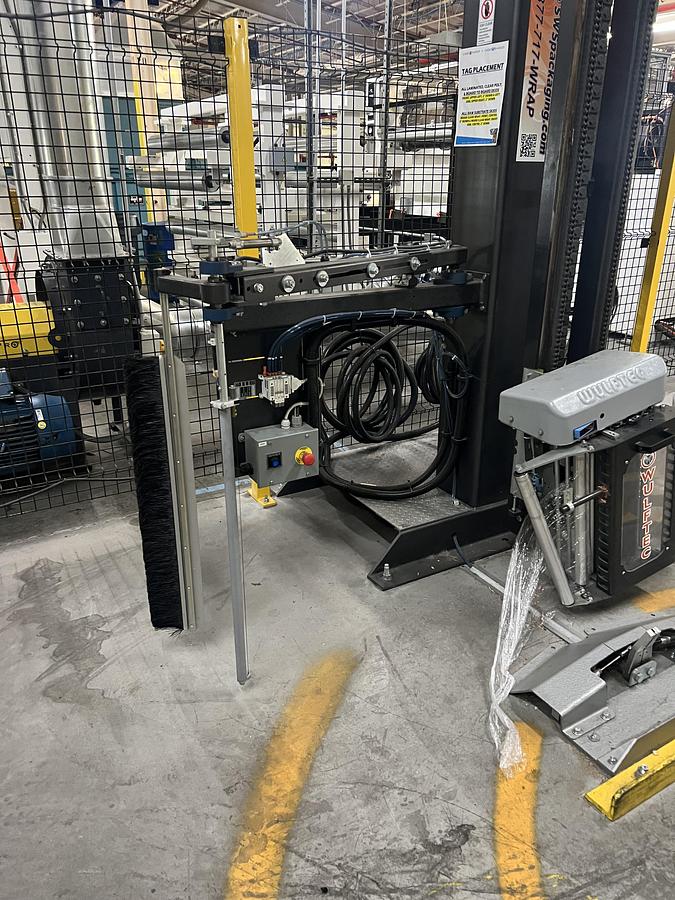 Used WULFTEC MODEL WRTA-150 PALLET WRAPPER
