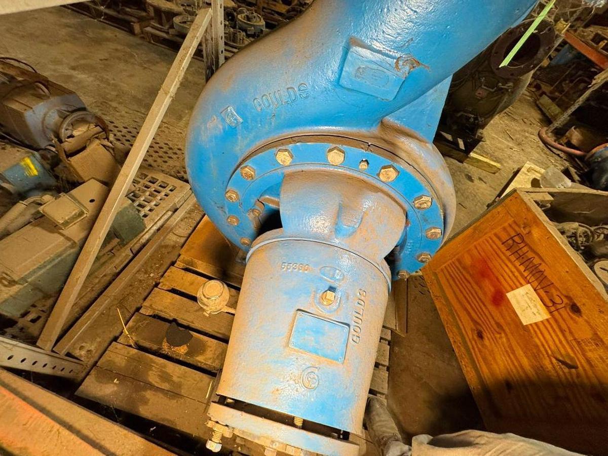 Used GOULDS 3175L SIZE 10X12-22 PUMP 316 STAINLESS STEEL