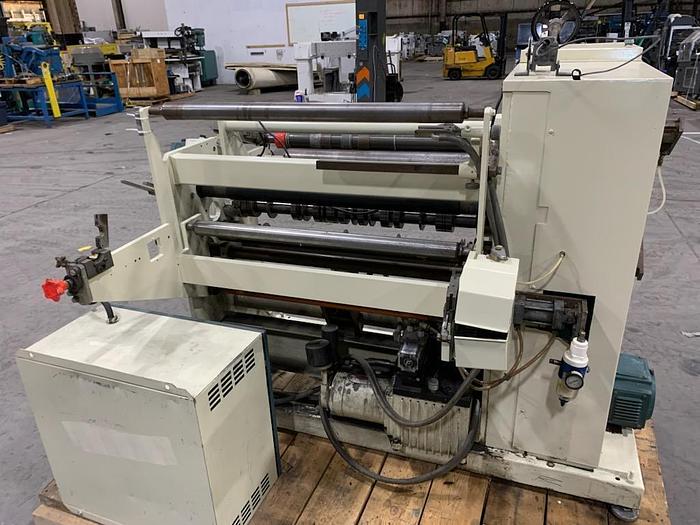 Used 32" WIDE ARROW MODEL 325-21 DUPLEX SLITTER REWIND
