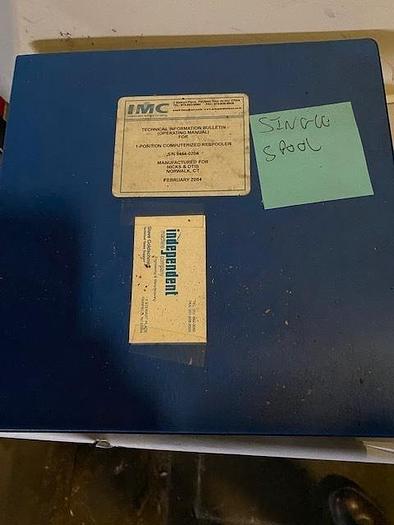 Used INDEPENDENT MACHINE COMPANY 1P-RESPOOL SINGLE POSITION SPOOL REWINDER - PENDING JF