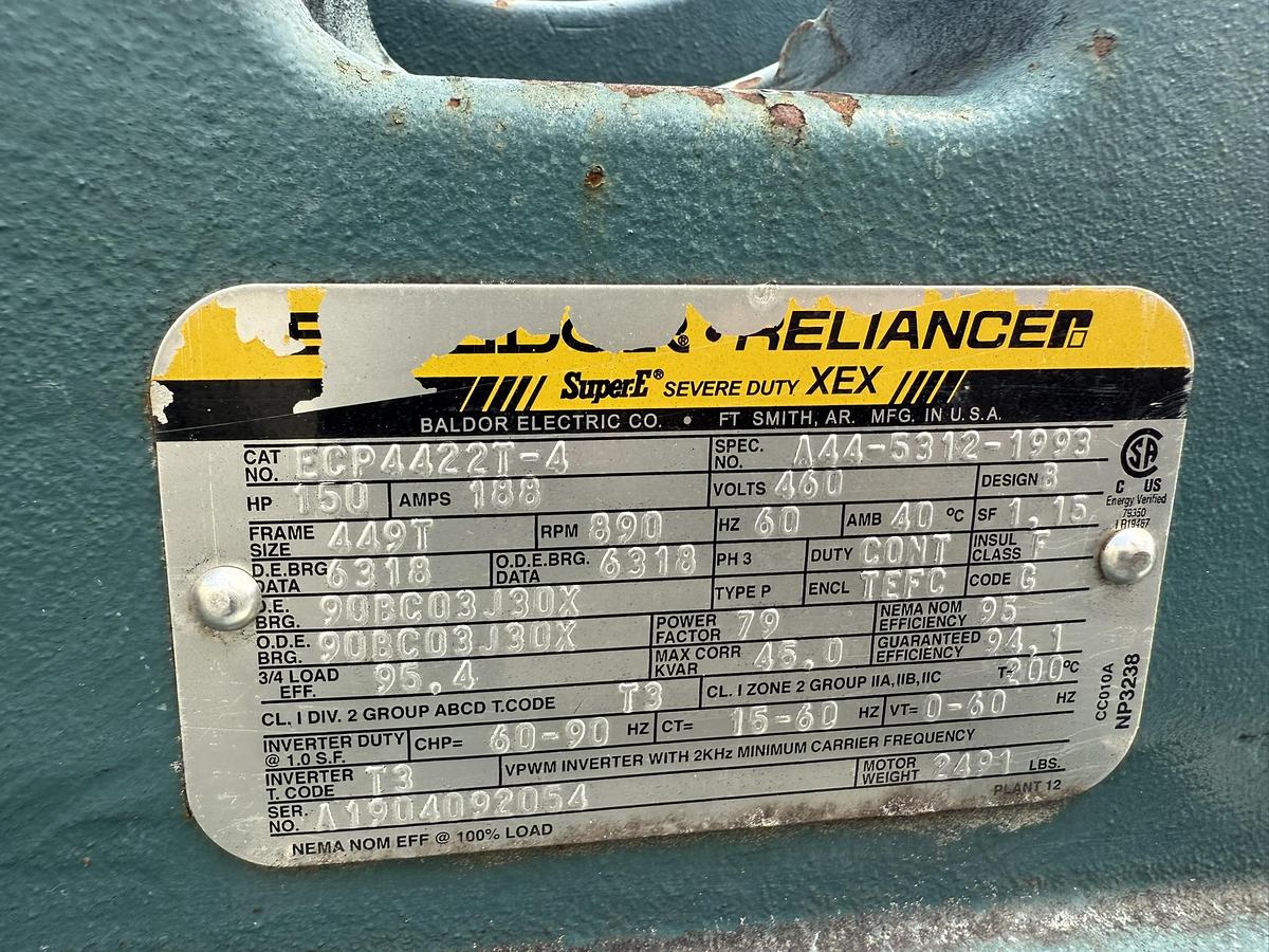 16" GL&V DD6000 REFINER MANUFACTURED 2019