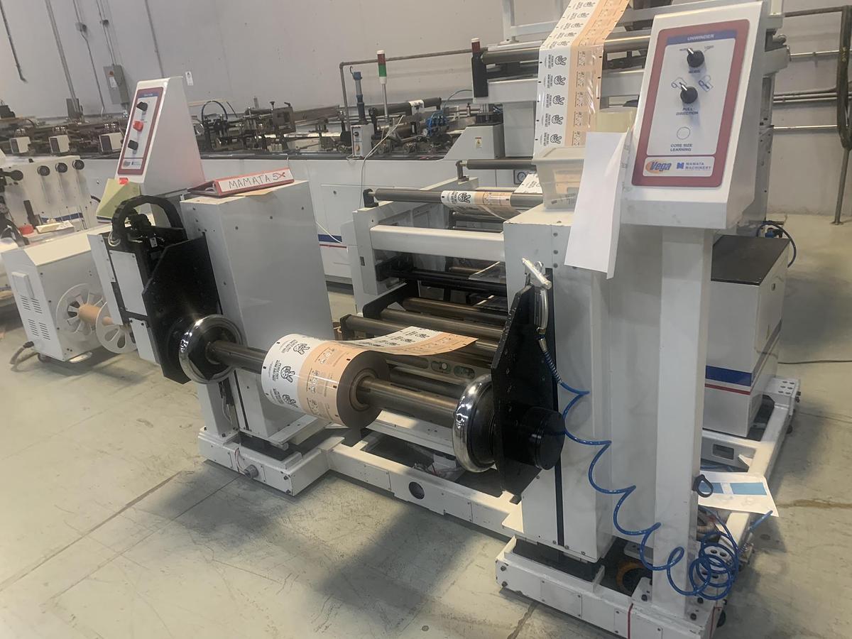 Used 2021 MAMATA VEGA 410 STAND UP POUCH MACHINE