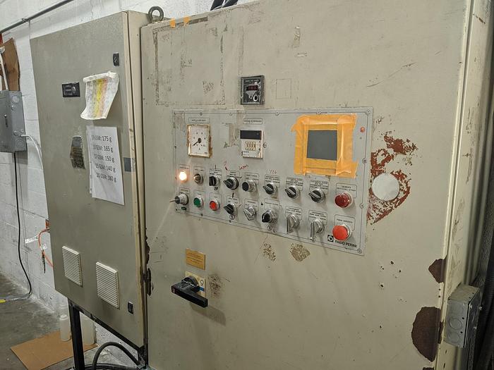 Used 91" WIDE 1992 PERINI 813 BATHROOM TISSE/KITCHEN TOWEL CONVERTING LINE