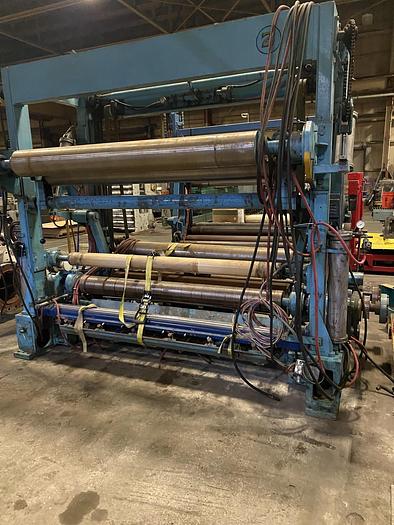 Used 77" WIDE JAGENBERG TWO DRUM WINDER 50" REWIND DIAMETER - PENDING SALE
