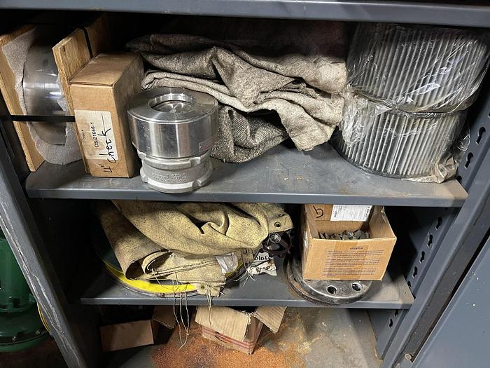 Used METAL ENCLOSURE W/ CONTENTS