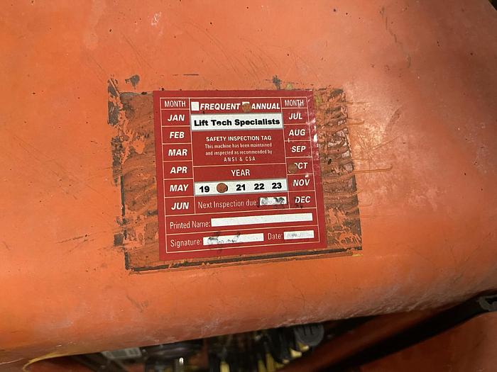 Used JLG MODEL E400AJPN BOOM LIFT 2007 500 LBS 46'