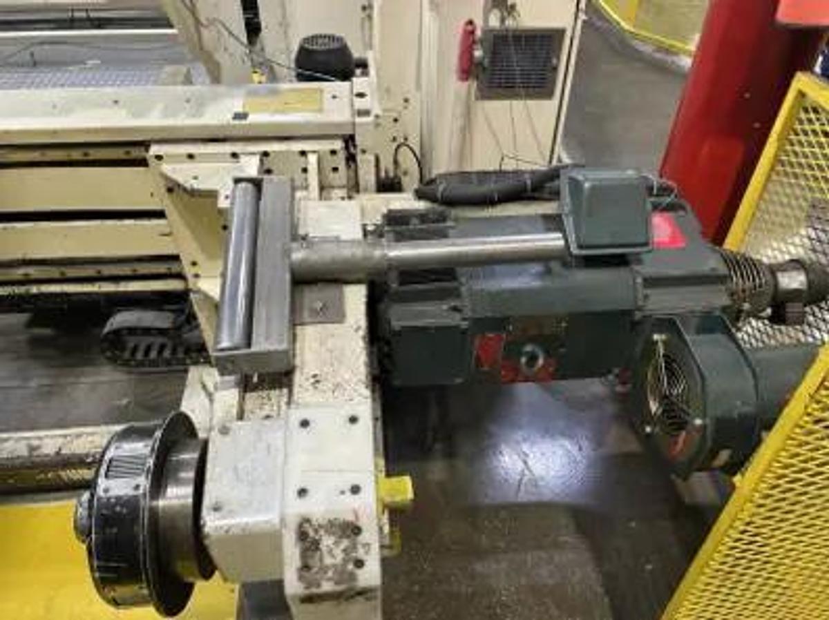 Used 110" WIDE DEACRO DA653D / 162C SIMPLEX REWINDER