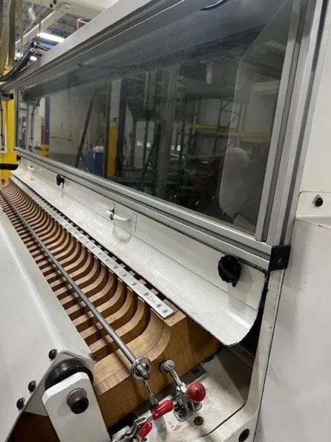 Used 55" WIDE CATBRIDGE DUPLEX TURRET SLITTER REWINDER WITH CORE LOADING - MFG 2018