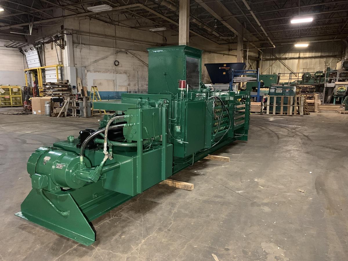 Used MAREN MODEL 203 HORIZONTAL AUTO TIE BALER 25 HP 