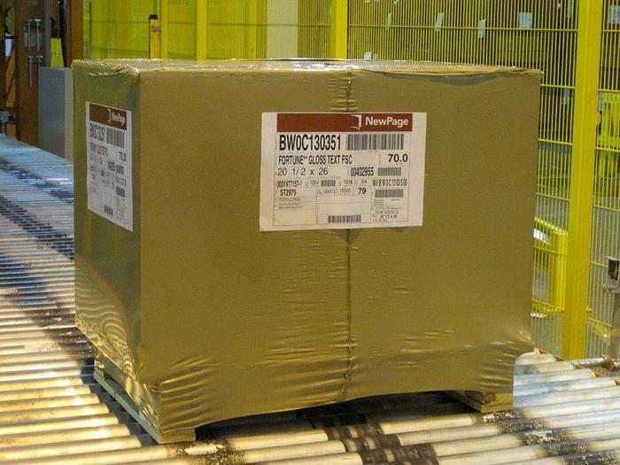 Used MSK PALLET WRAPPING LINE