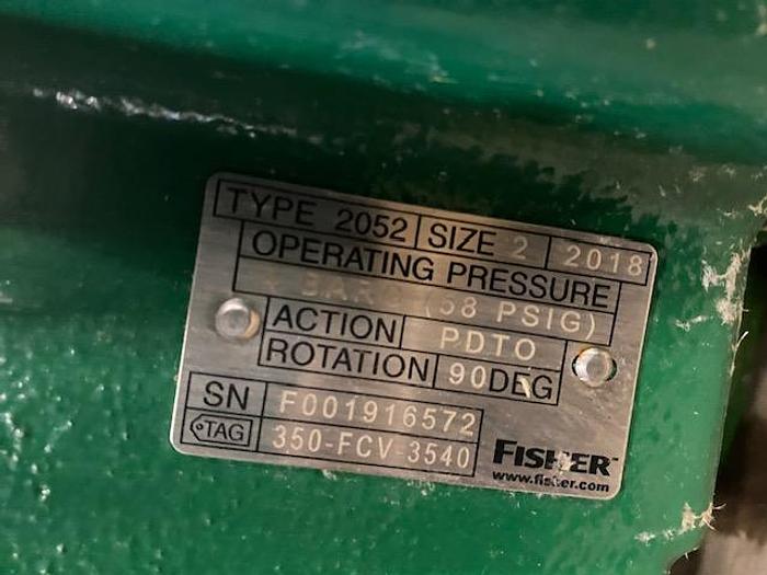 Used FISHER CONTROL VALVE ACTUATOR SIZE 2 BODY SIZE