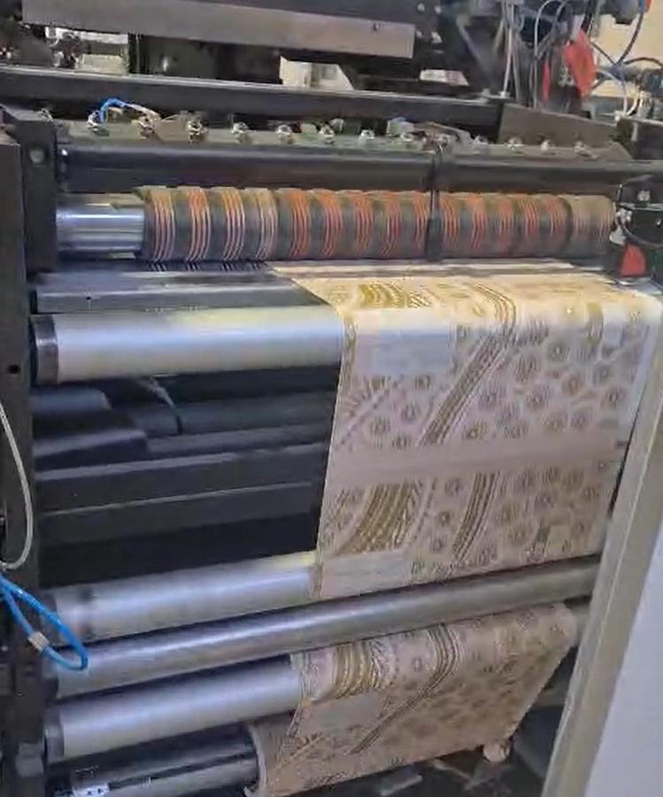 Used TMC MODEL TS300 AUTOMATIC TOILET ROLL WRAPPING MACHINE - REBUILT 2024