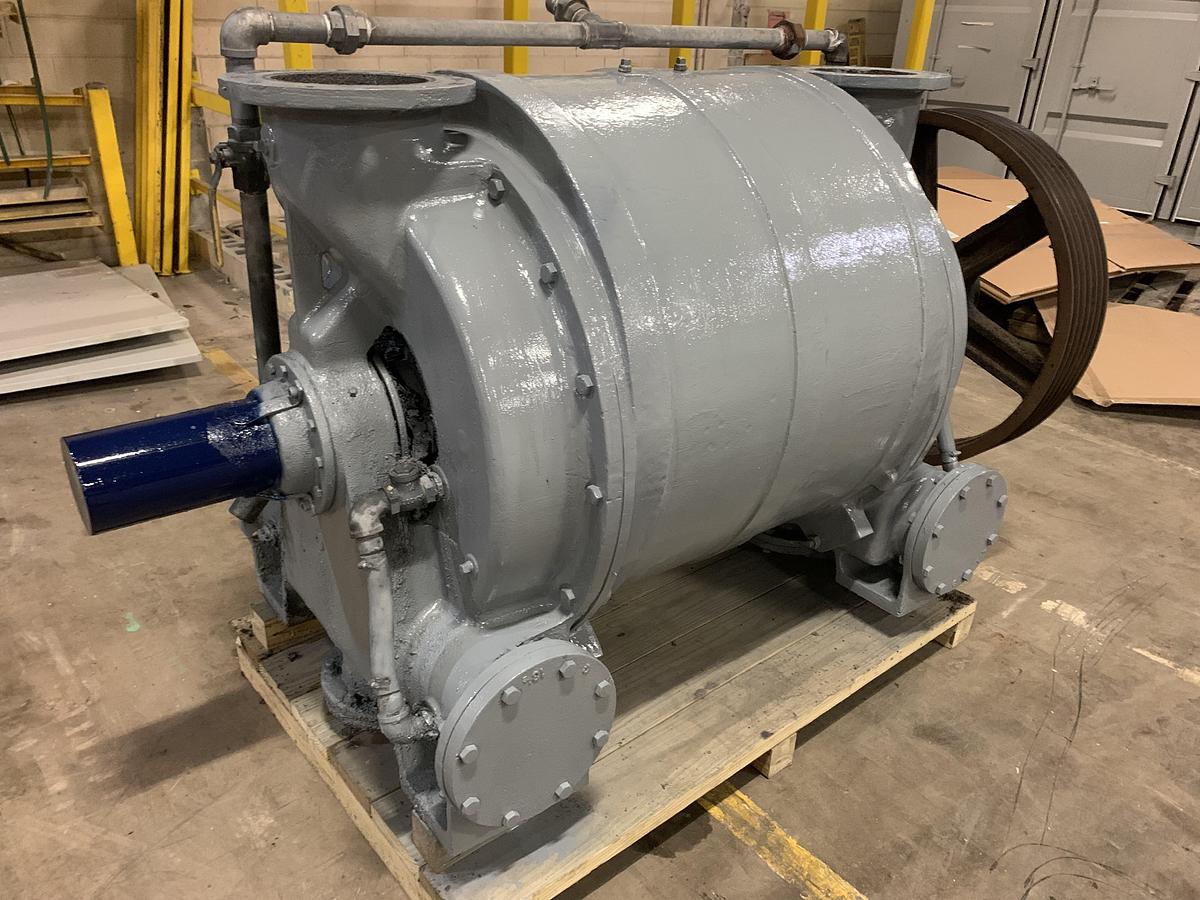 Used VOONER LP40V2 STAINLESS STEEL VACUUM PUMP
