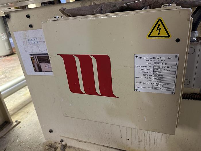 Used MARTIN AUTOMATIC MODEL WGFF 10-64 TURN BAR SYSTEM MANUFACTURED 2018