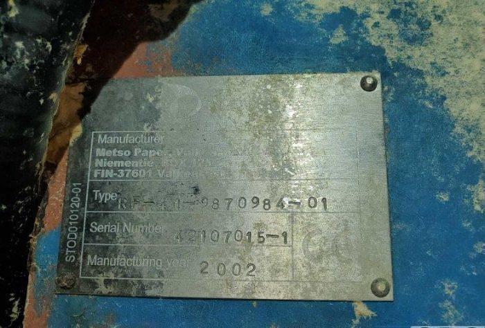 Used 42" METSO MDL. RF41-987-0984-01 REFINER 2000 HP MOTOR