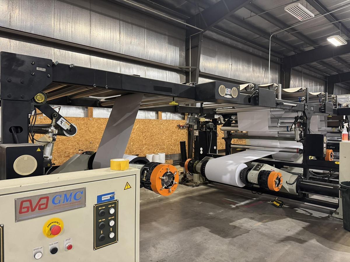 Used 63" WIDE GOODSTRONG DUAL ROTARY SHEETER MODEL GMC-TC 1600 - DRIVE UPDATE 2024