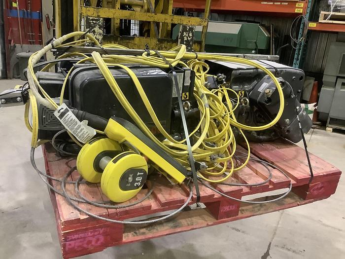 Used 2007 3 TON KONECRANES ELECTRIC HOIST