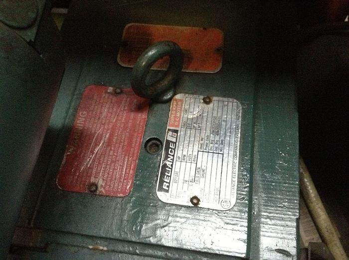 Used 74" DUSENBERY MODEL 260 FS DUPLEX CENTER SURFACE SLITTER REWINDER NO UNWIND