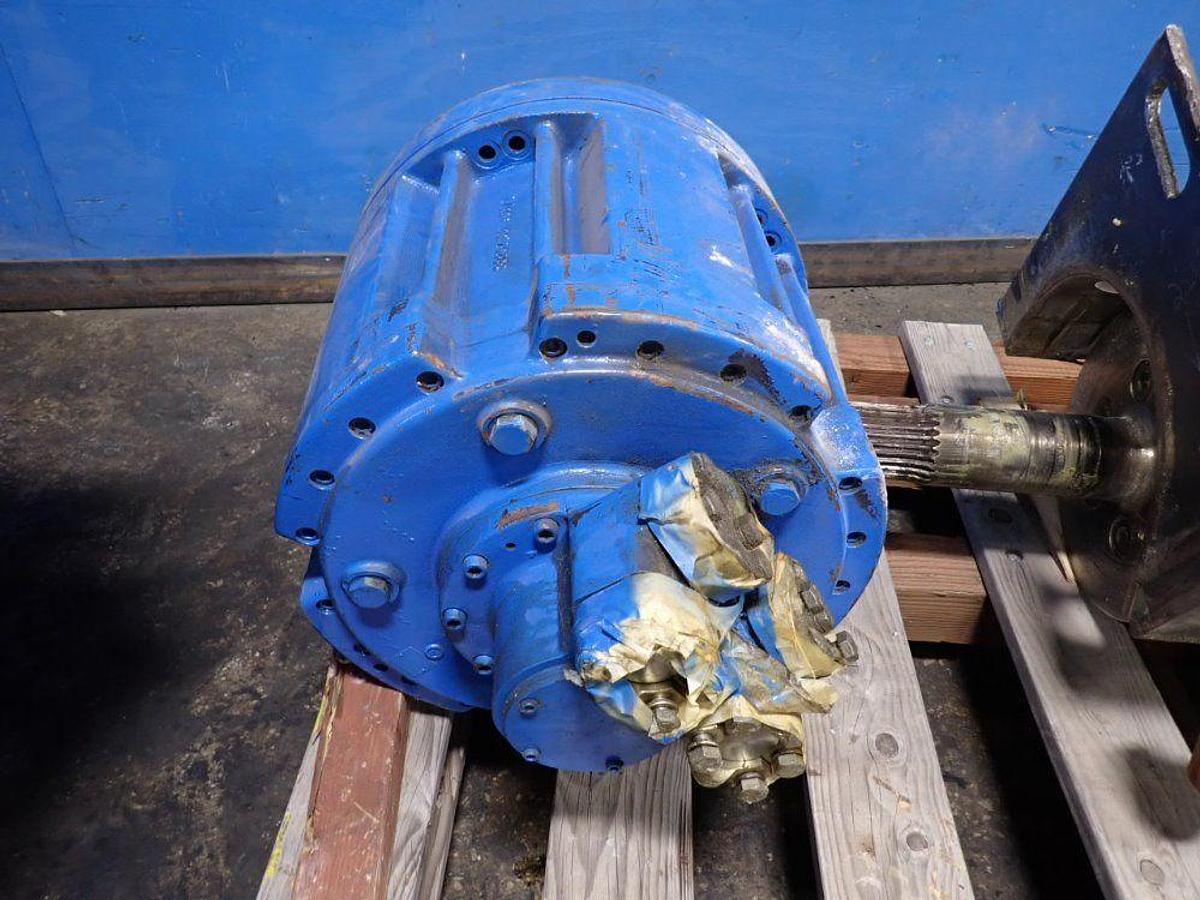 Used 63" GRANUTECH SATURN ROTO-GRIND MODEL M160H SINGLE SHAFT SHREDDER 200 HP